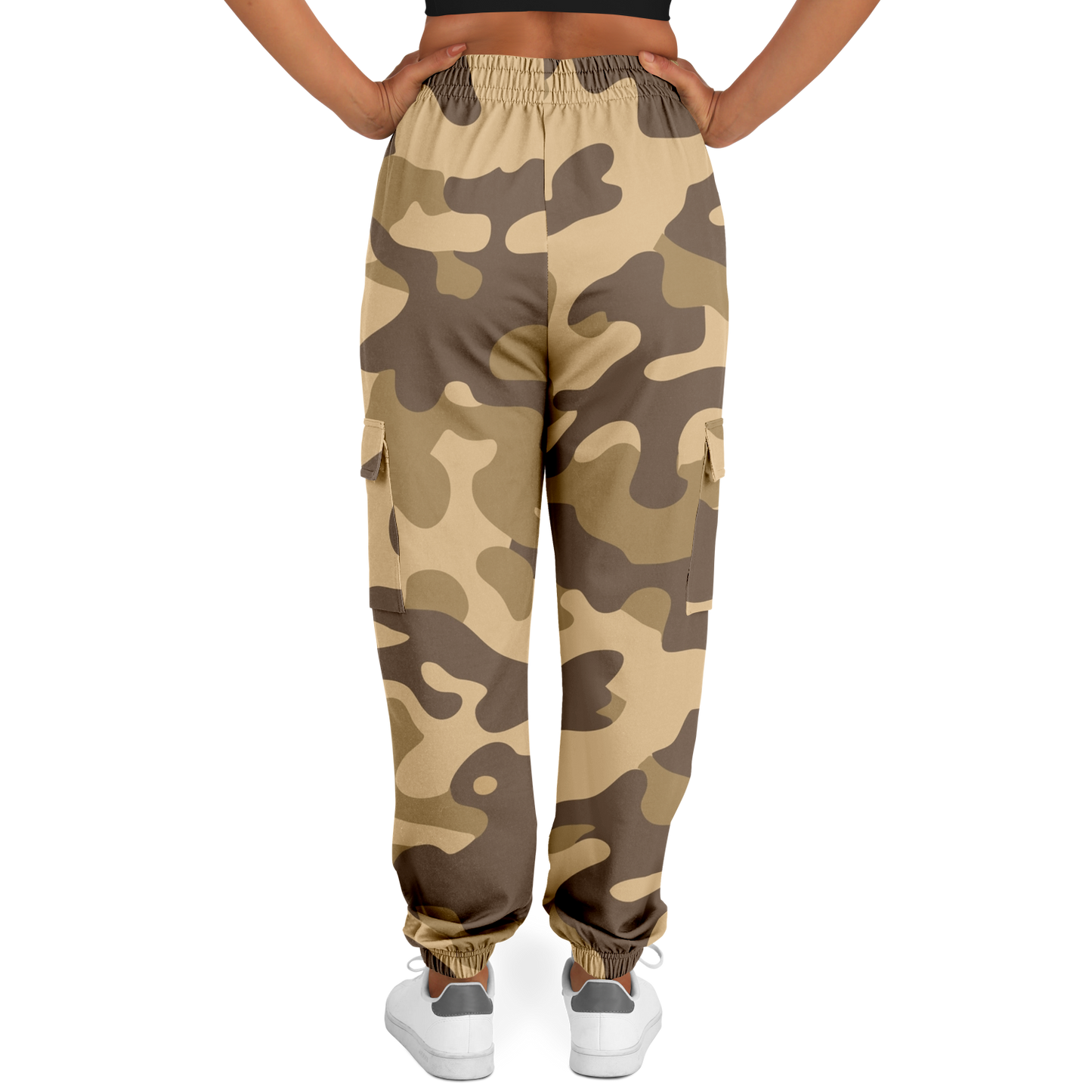 Camo Cargo Pants | Unisex | Khaki Camouflage