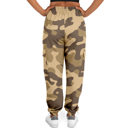 Camo Cargo Pants | Unisex | Khaki Camouflage