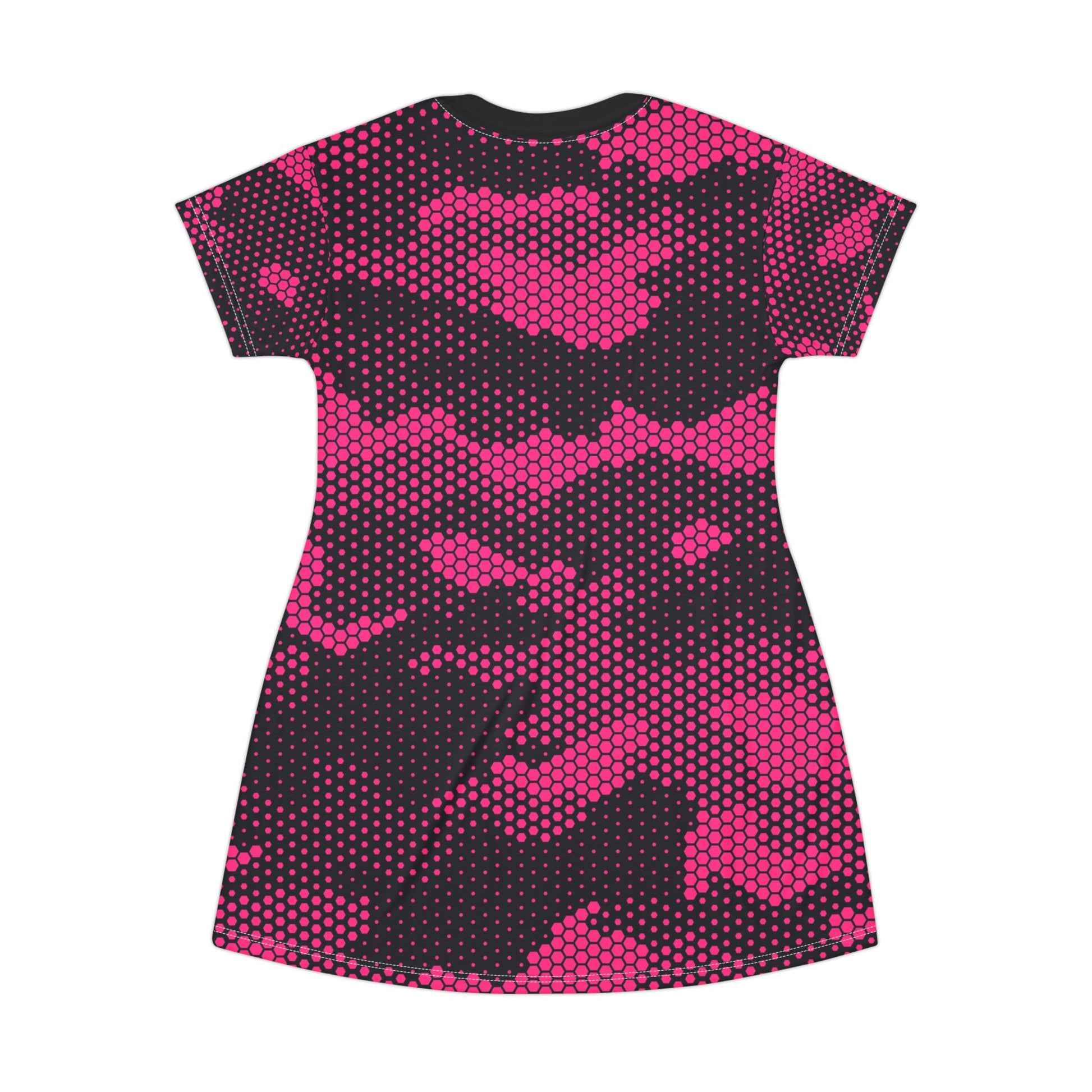 Camo T-Shirt Dress | Digital Pink Camouflage