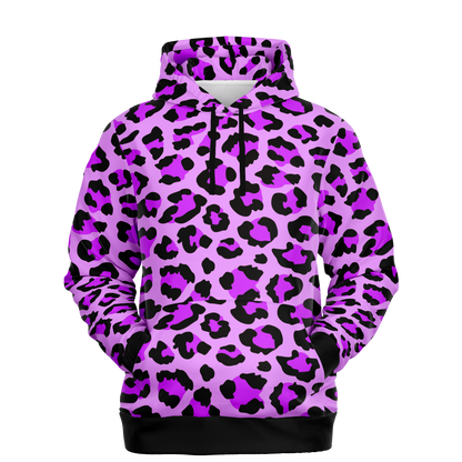 Leopard Hoodie | Purple, Blue and Black