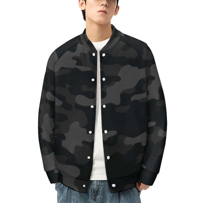 Men's Camo Jacket | Black Camouflage