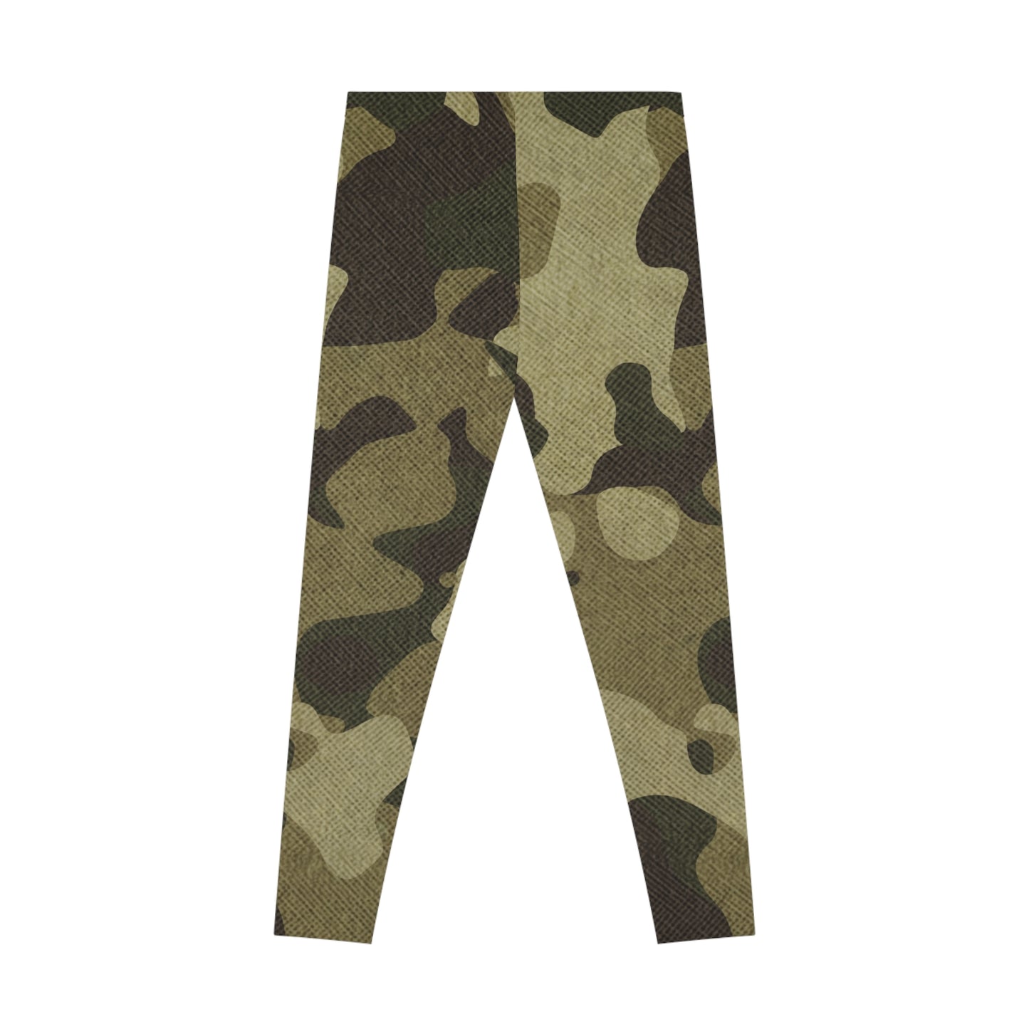 Green Camo Leggings For Women | Mid Waist Fit