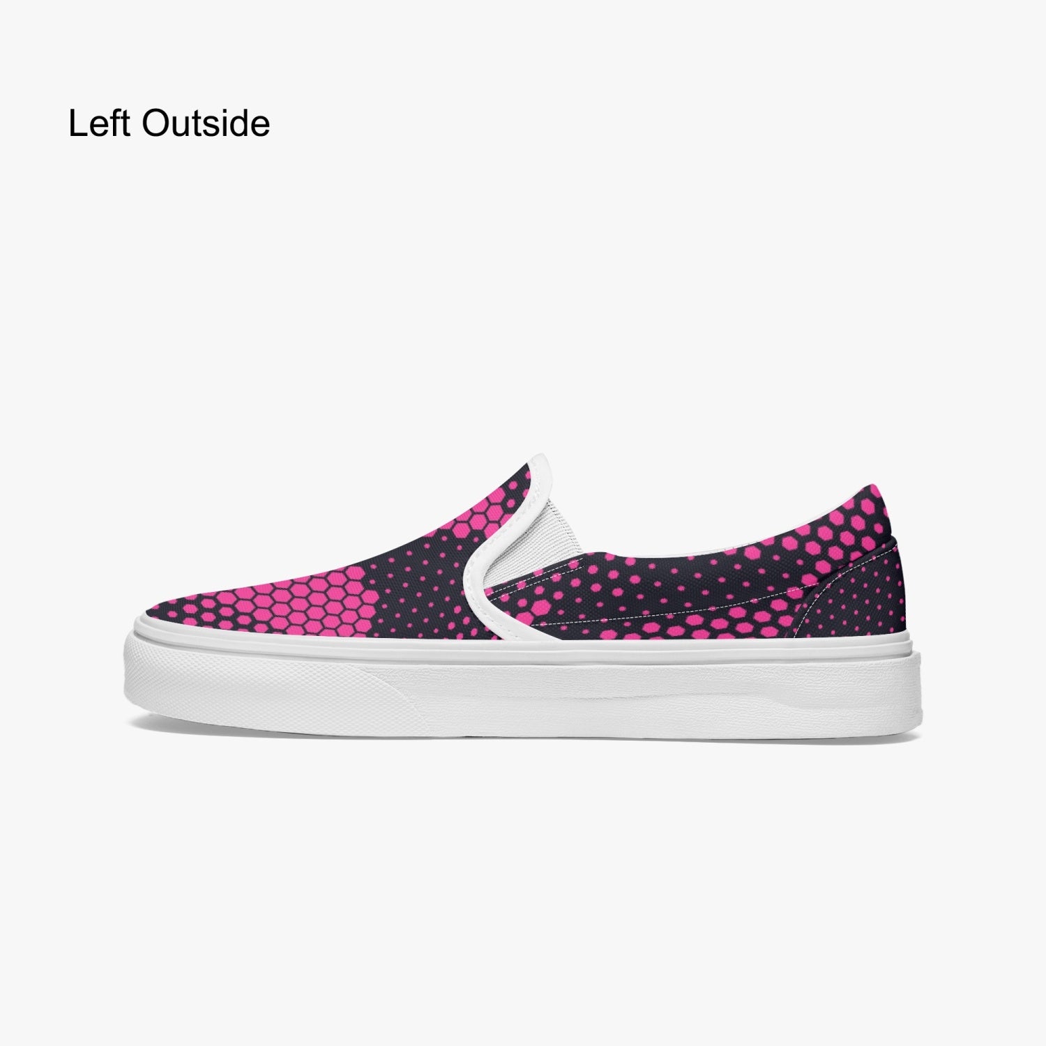 Camo Slip-On Shoes | Digital Pink Camouflage