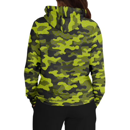 Green Dotted Camo Hoodie | Military Camouflage