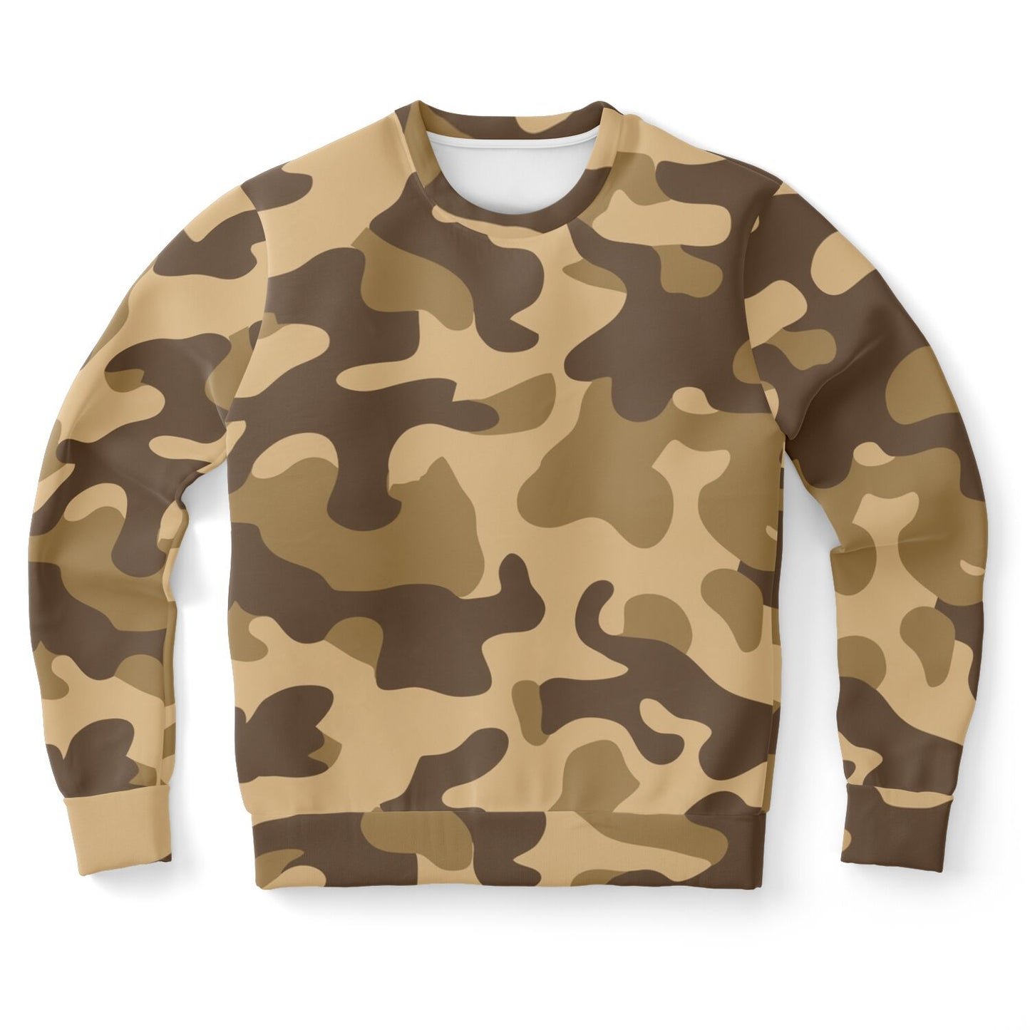 Camo Sweatshirt | Unisex | Khaki