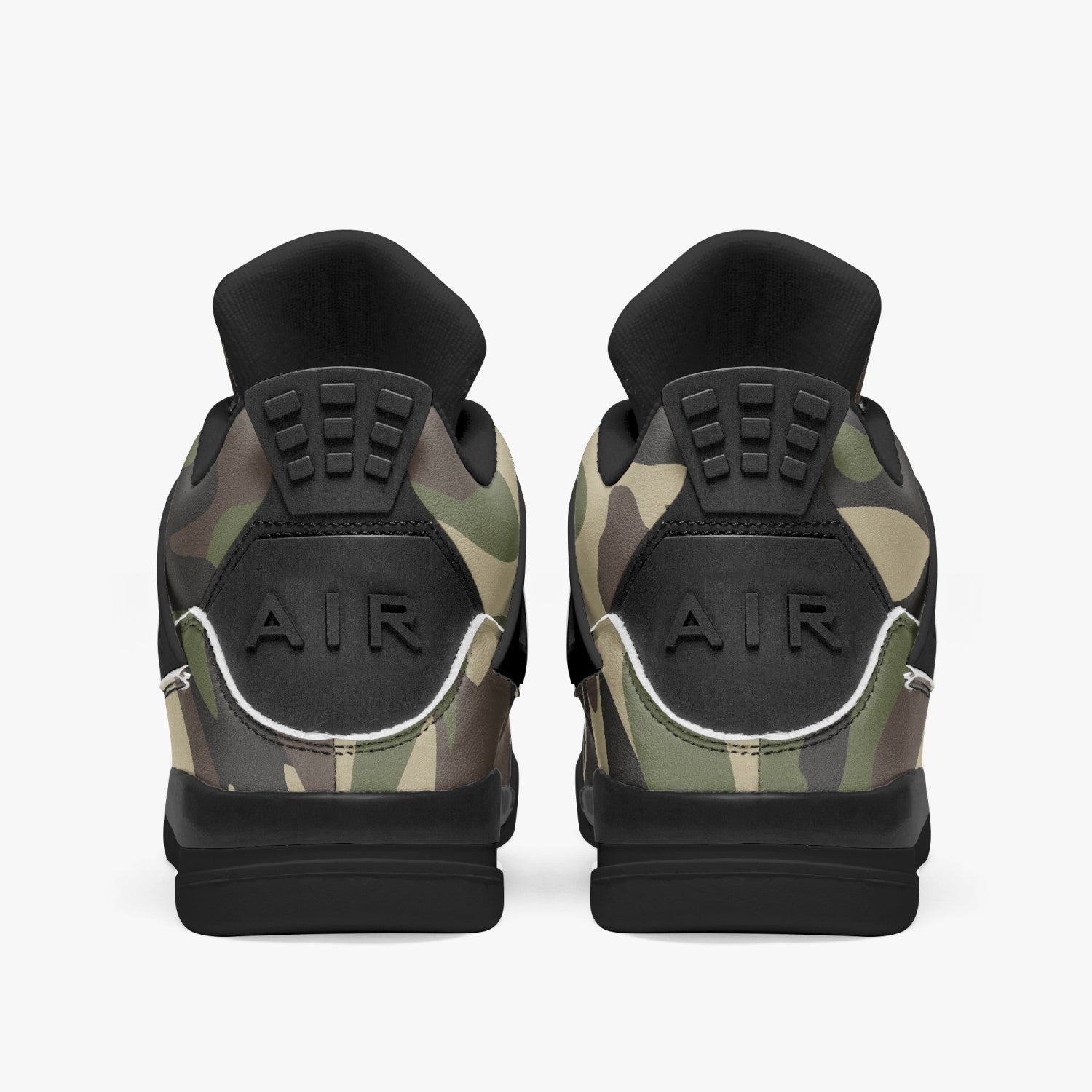 Camo Jordans AJ4 | Classic Green Camouflage