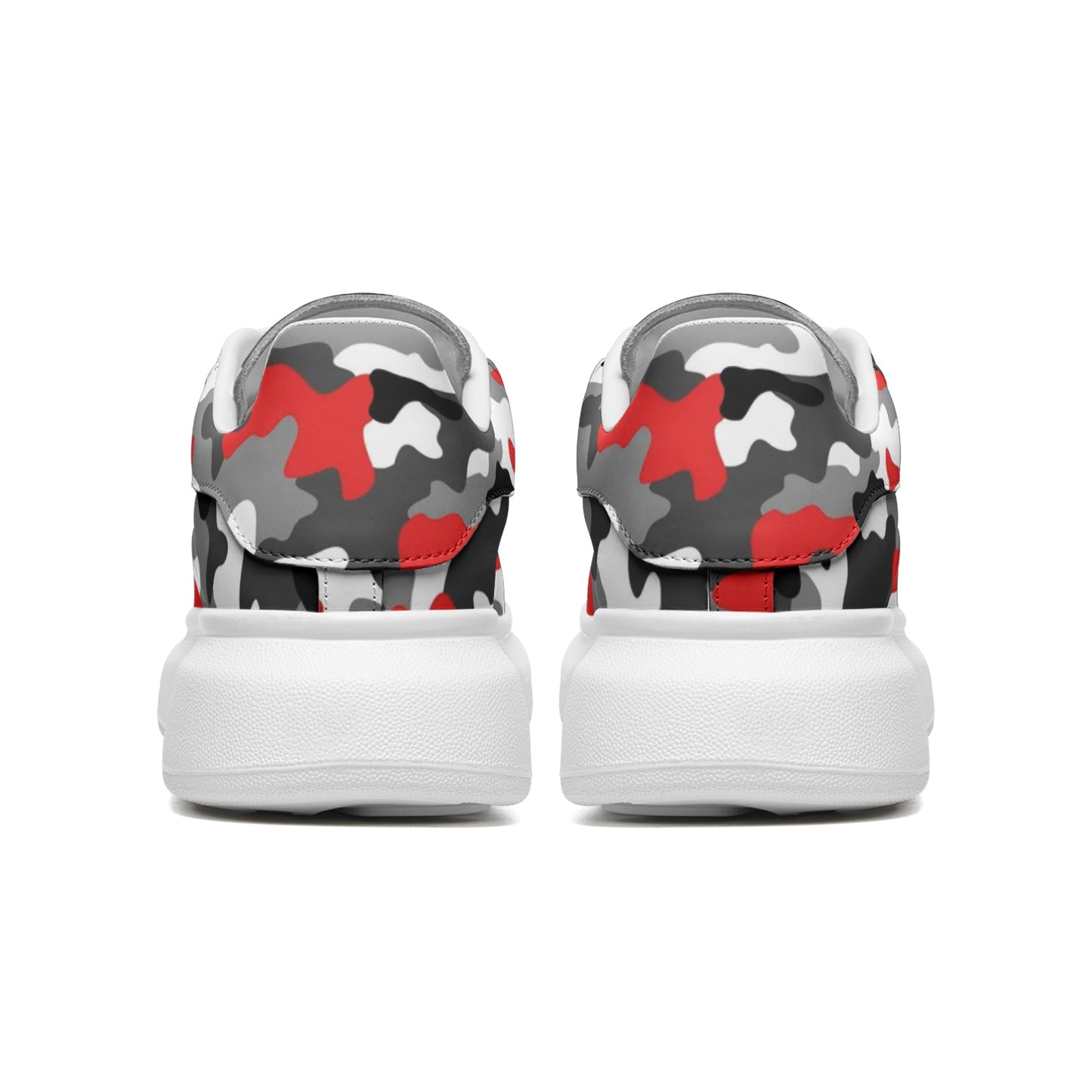 Oversized McQueen Sneakers | Red, Gray, Black, and White