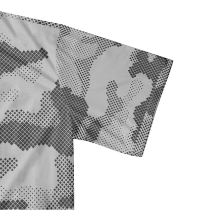 Camo Golf Shirt | Gray Digital Camouflage