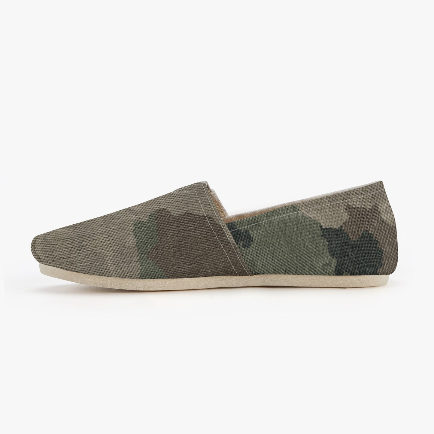 Camo Toms | Dirty Brown Camouflage Canvas Shoes