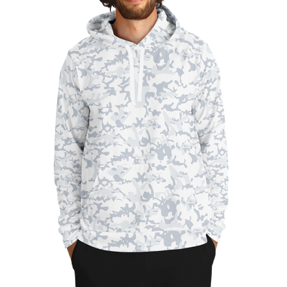 White Camo Hoodie | Army Snow Grunge