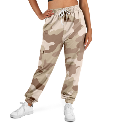 Camo Cargo Pants | Unisex | Brown Desert Camouflage