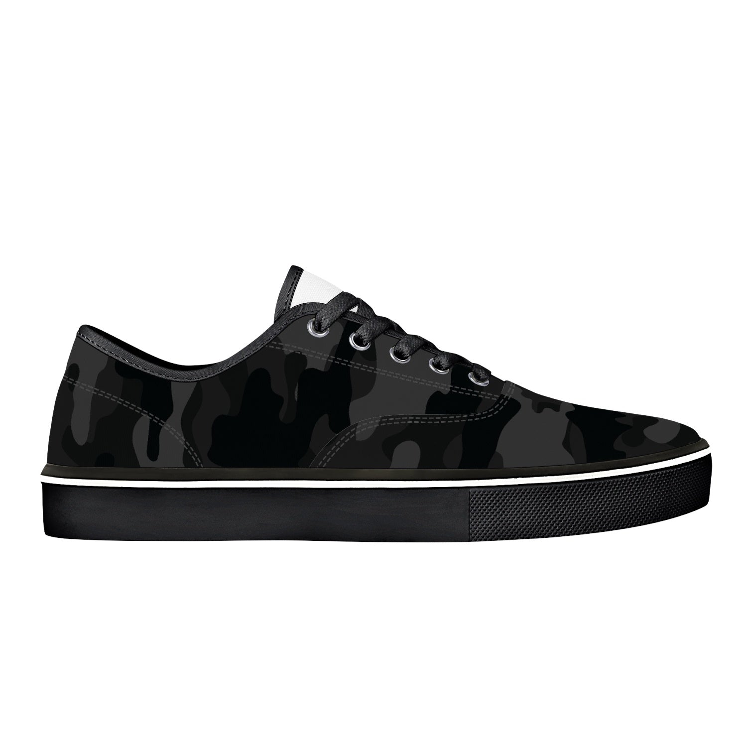 Camo Skate Shoes | Black Camouflage