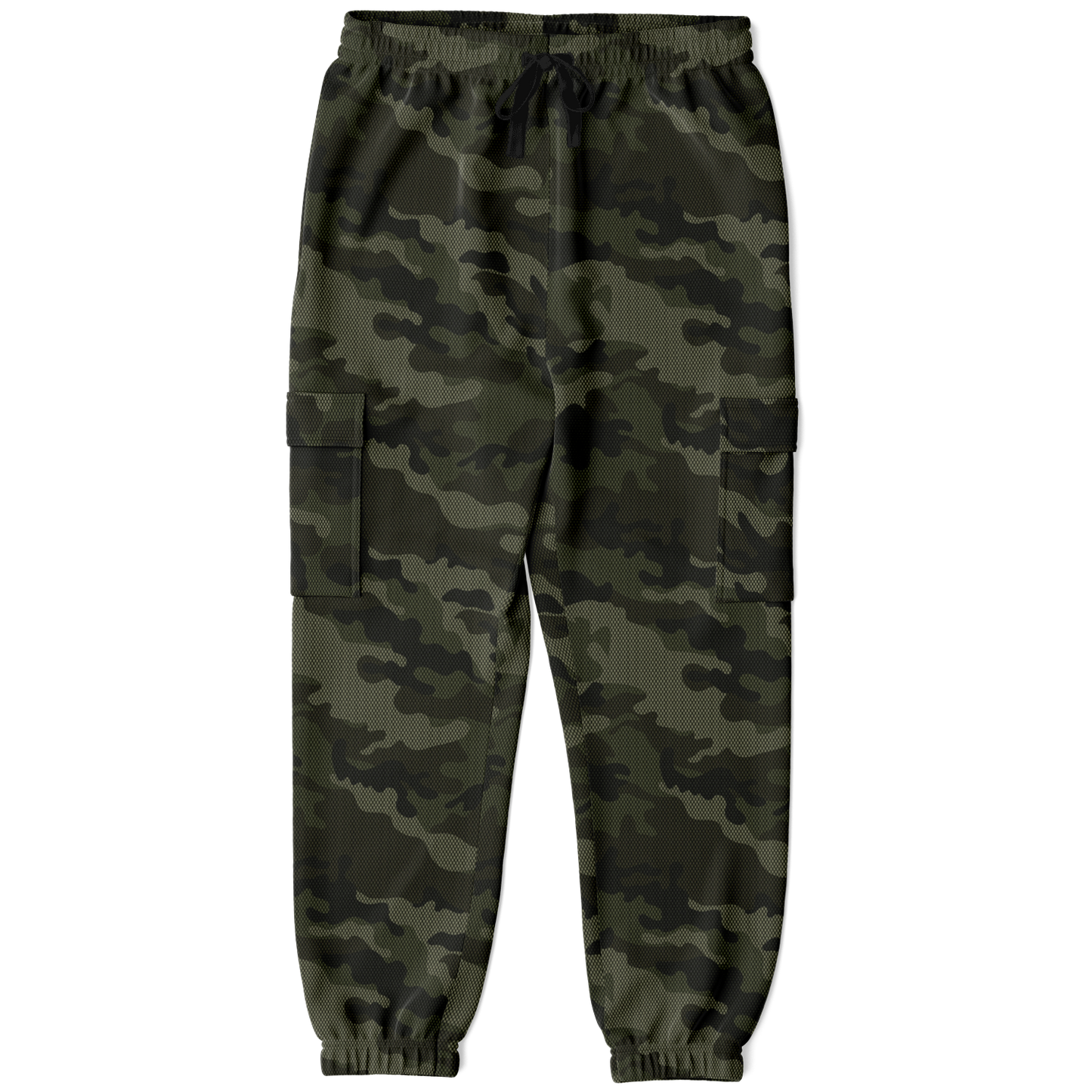 Military Green Camo Cargo Pants | Unisex