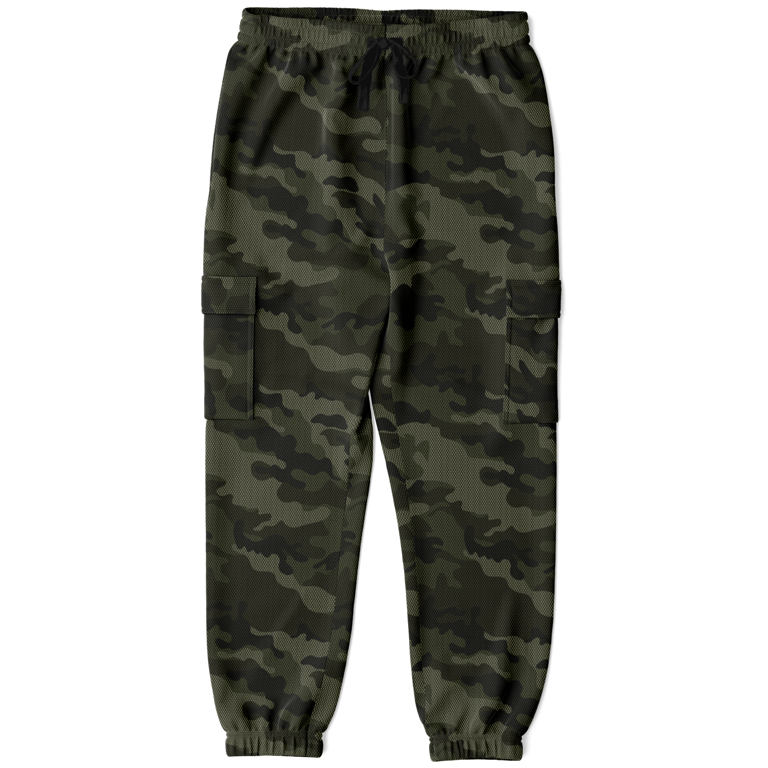 Military Green Camo Cargo Pants | Unisex