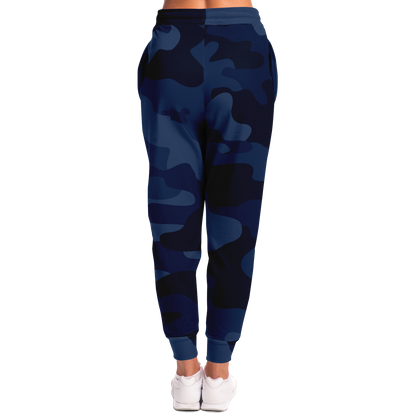 Camo Sweatpants | Unisex | Deep Blue Camouflage