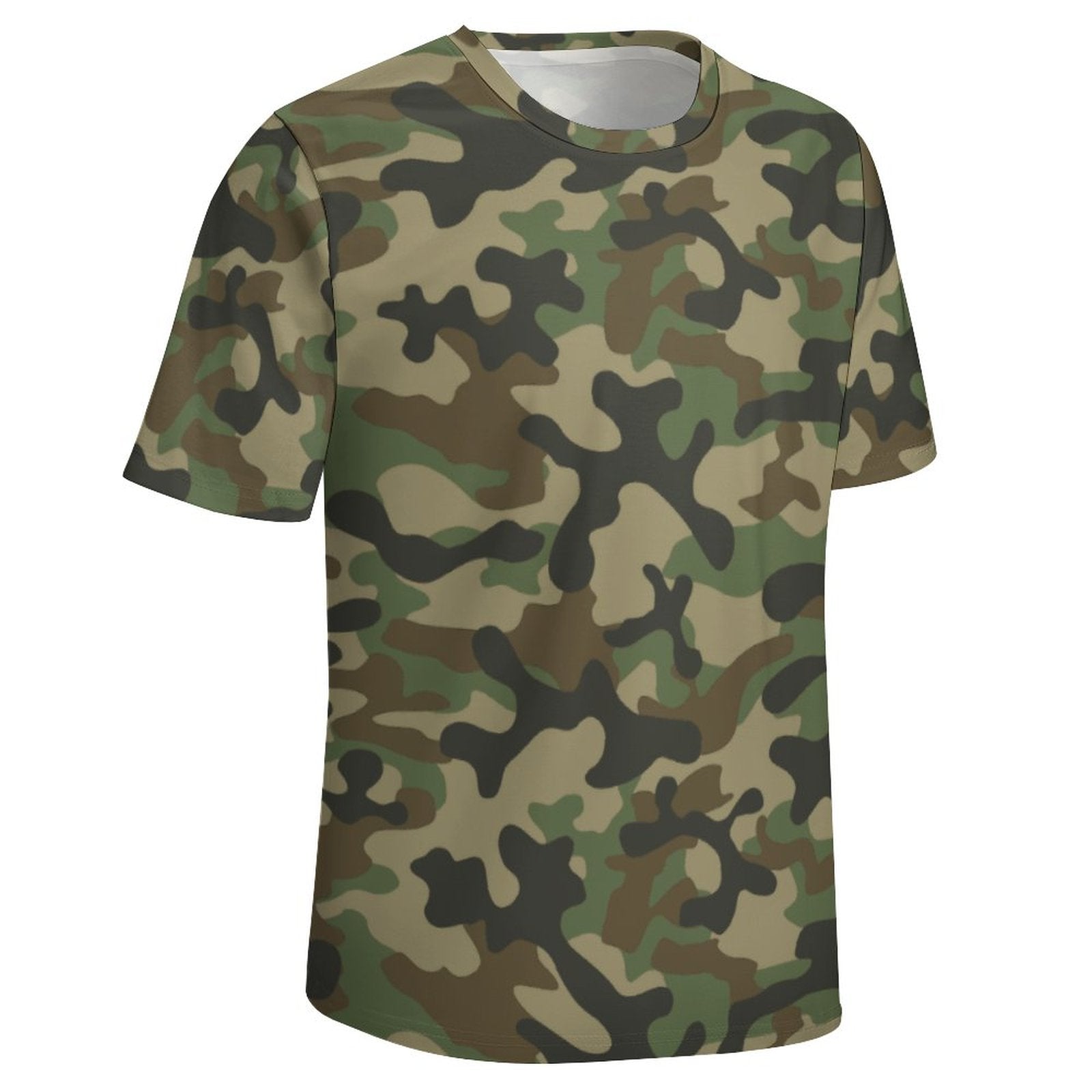 Camo Shirt | Military Brown Camouflage T