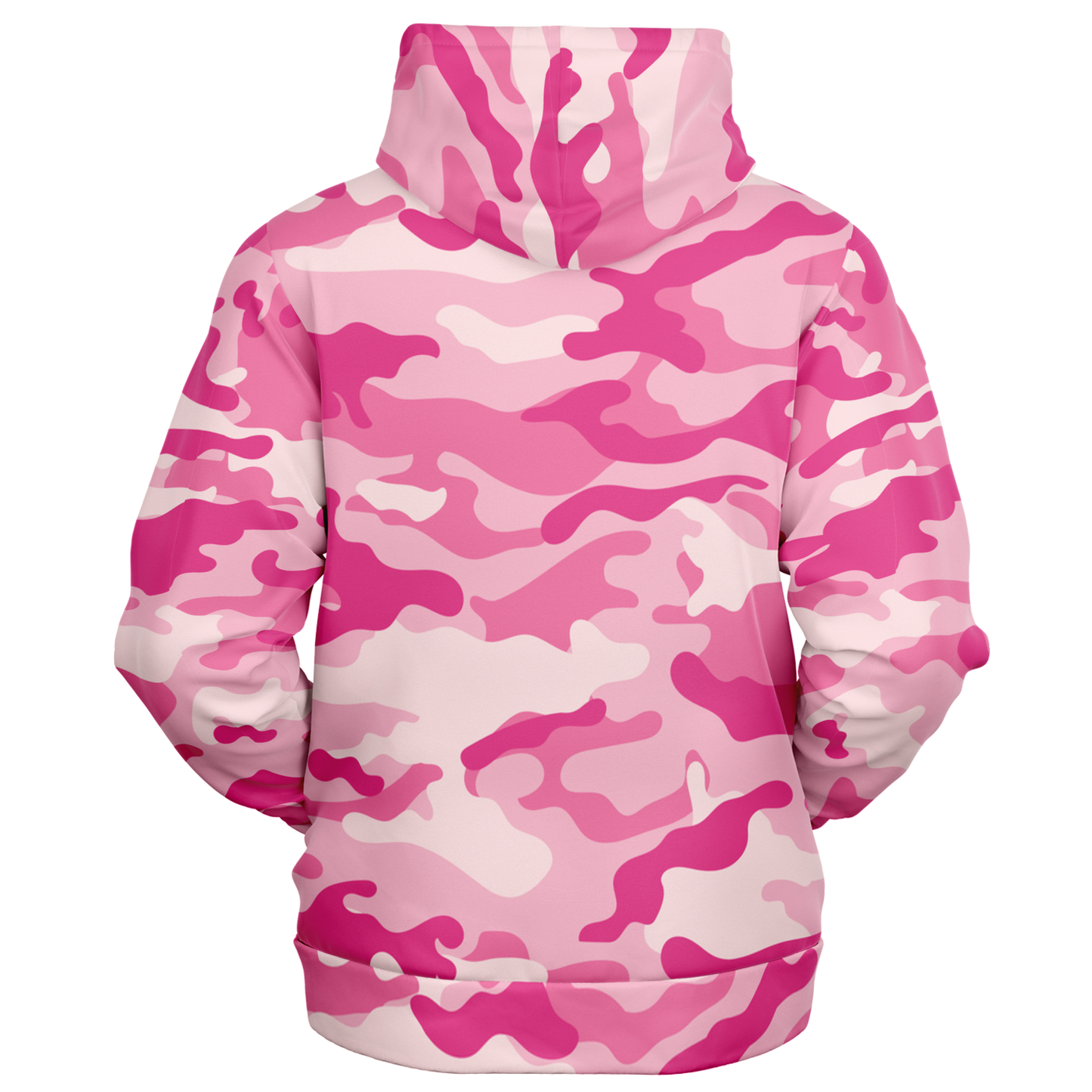 Zip-Up Hoodie | Lavender Pink Camouflage