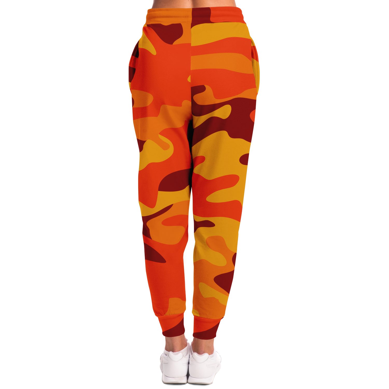 Camo Sweatpants | Unisex | Orange & Red