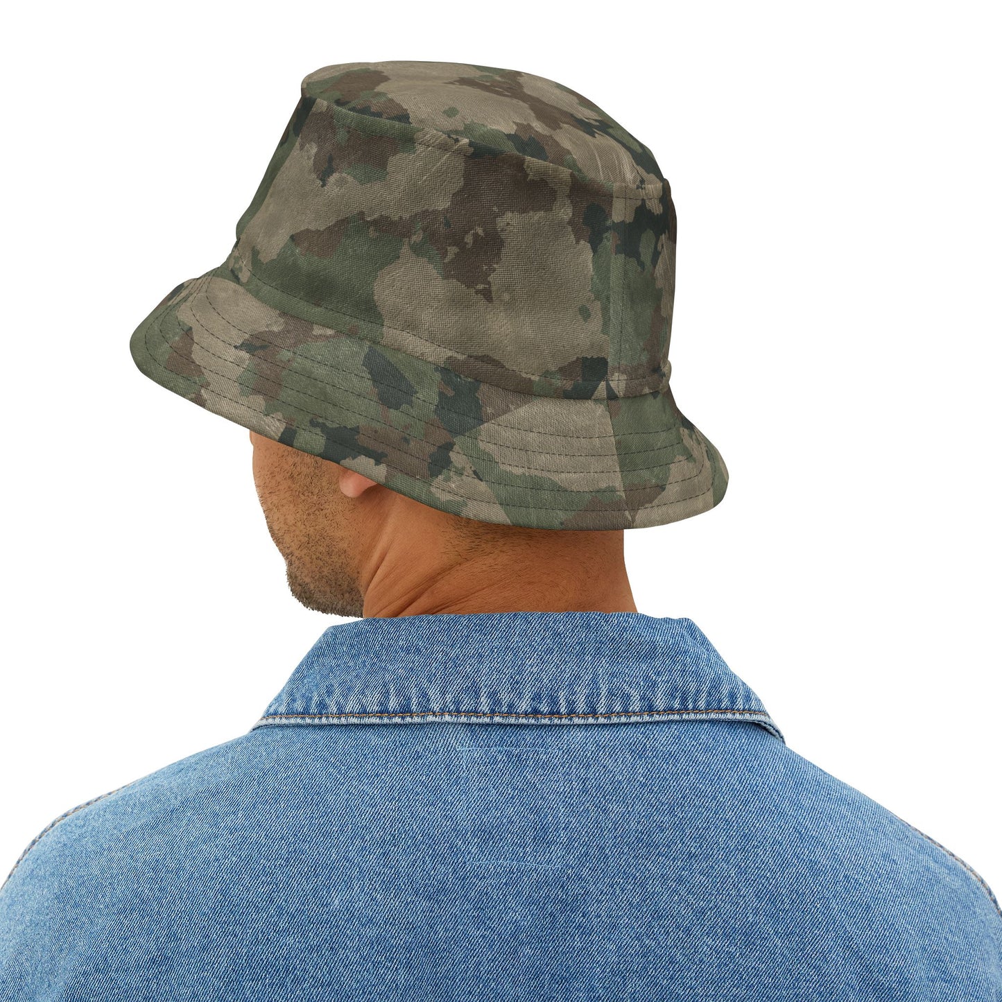 Camo Bucket Hat | Dirty Brown Camouflage