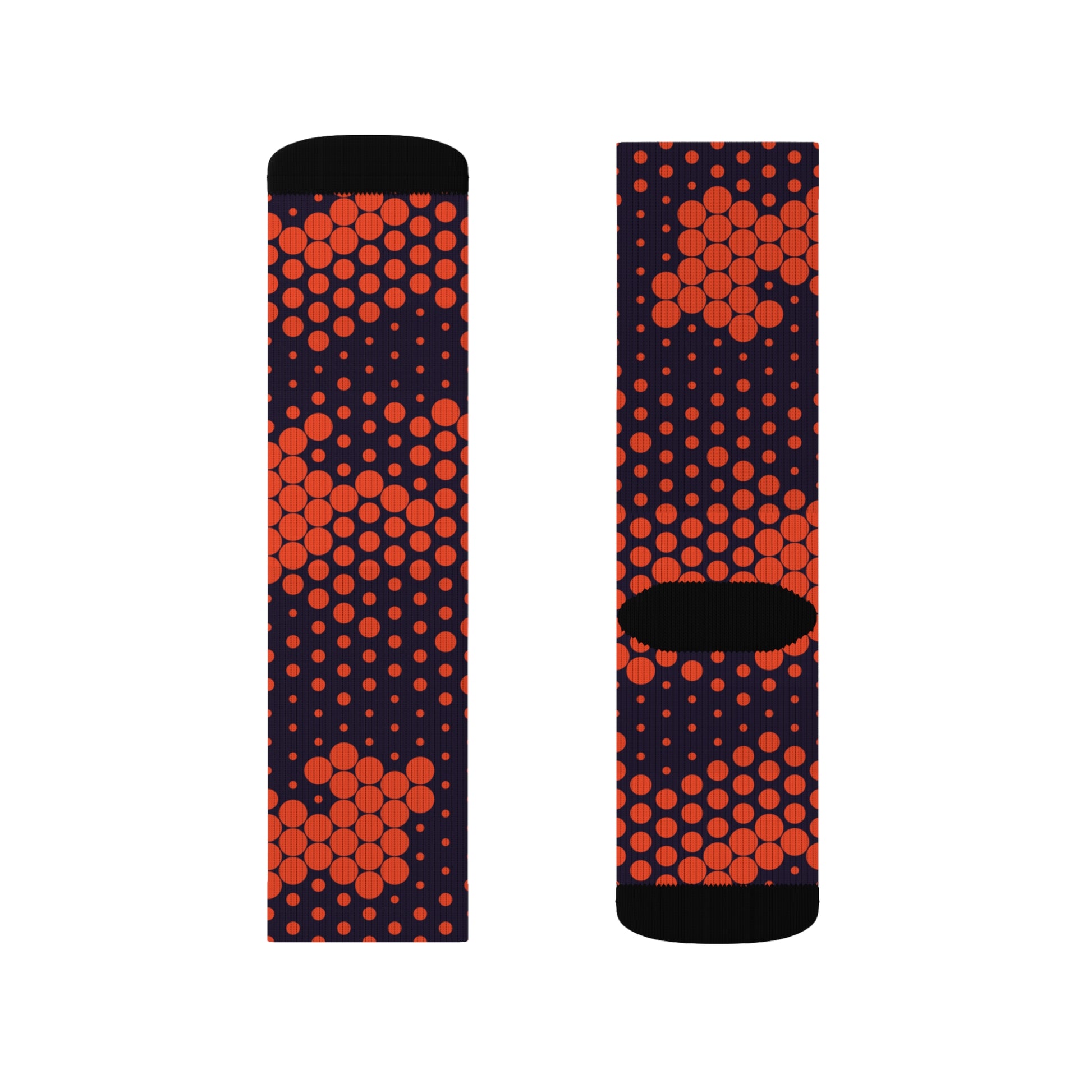 Camo Socks | Blue & Orange Digital Camouflage