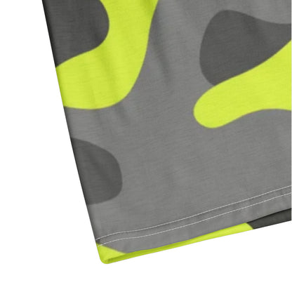 Camo Golf Shirt | Yellow, Black, and Gray Camouflage