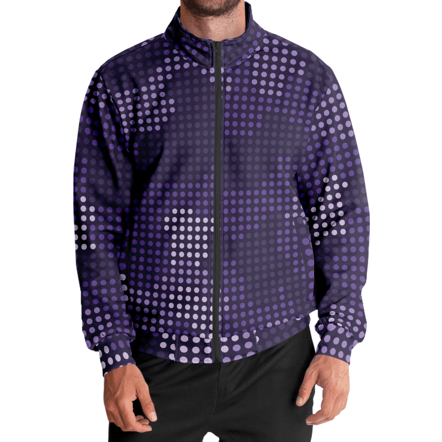 Camo Track Jacket | Blue Led Screen Camouflage