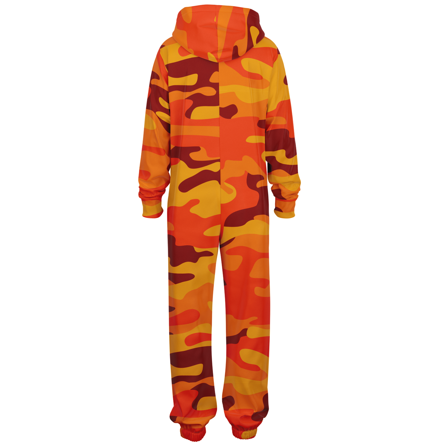 Camo Onesie | Orange and Red Camouflage