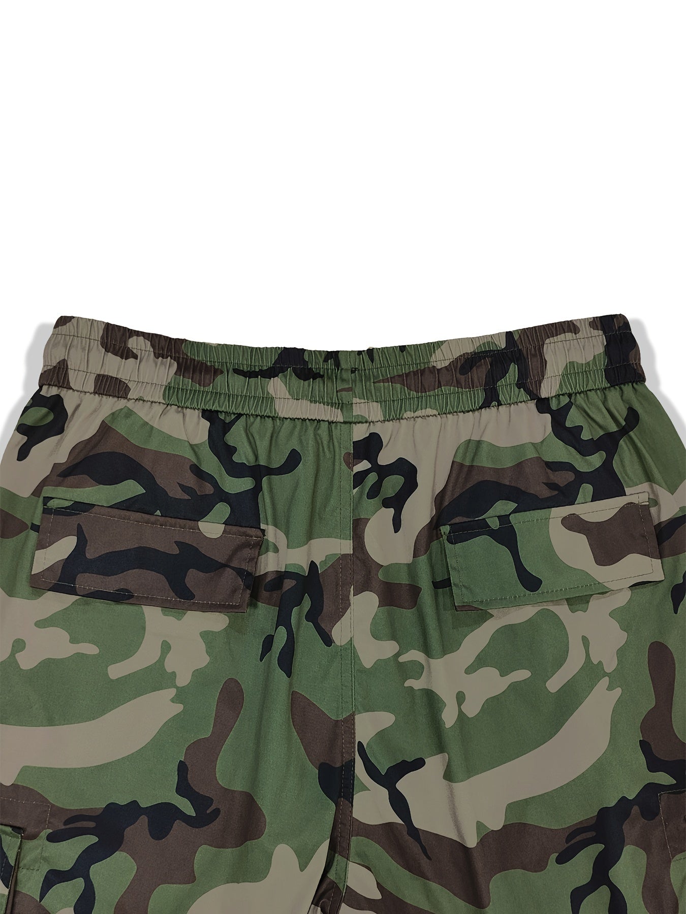 Streetwear Camo Cargo Pants with Multiple Pockets