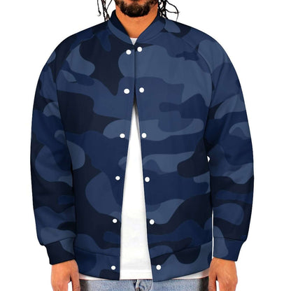 Men's Camo Jacket | Deep Blue Camouflage