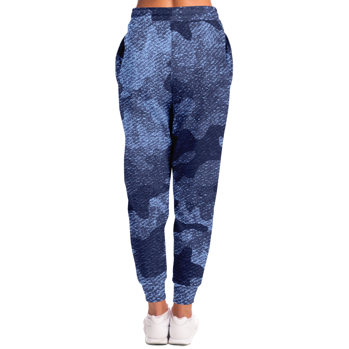 Camo Sweatpants | Unisex | Blue Denim Camouflage