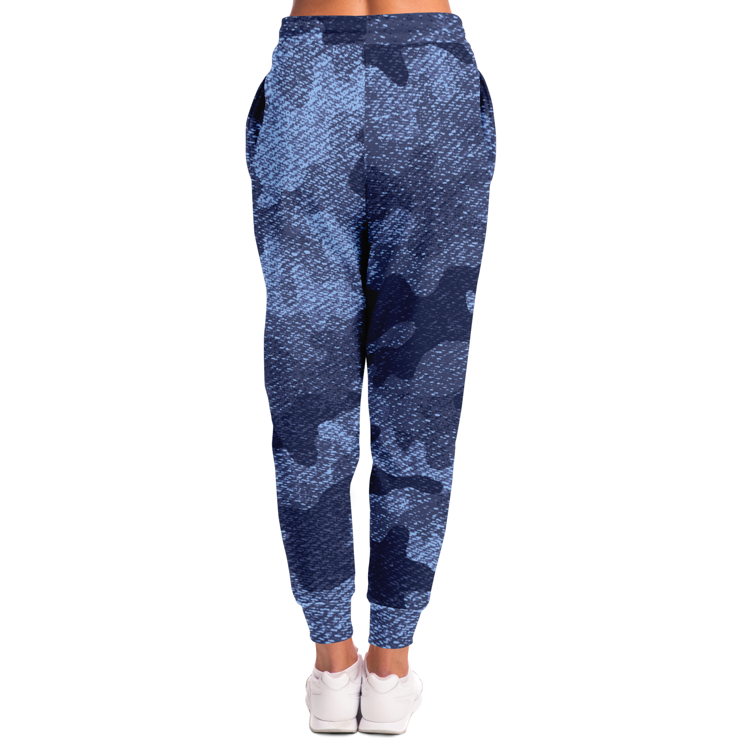 Camo Sweatpants | Unisex | Blue Denim Camouflage