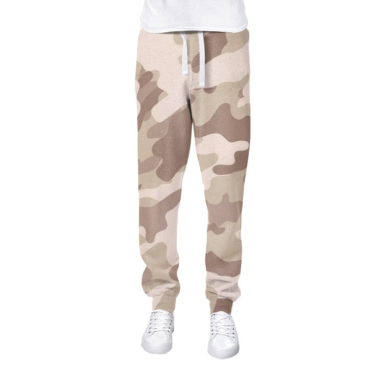 Men's Camo Track Pants | Desert Brown Camouflage