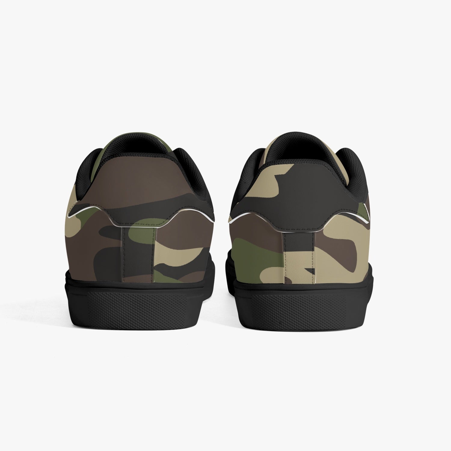 Camo Sneakers | Classic Low-Top Leather | Classic Green