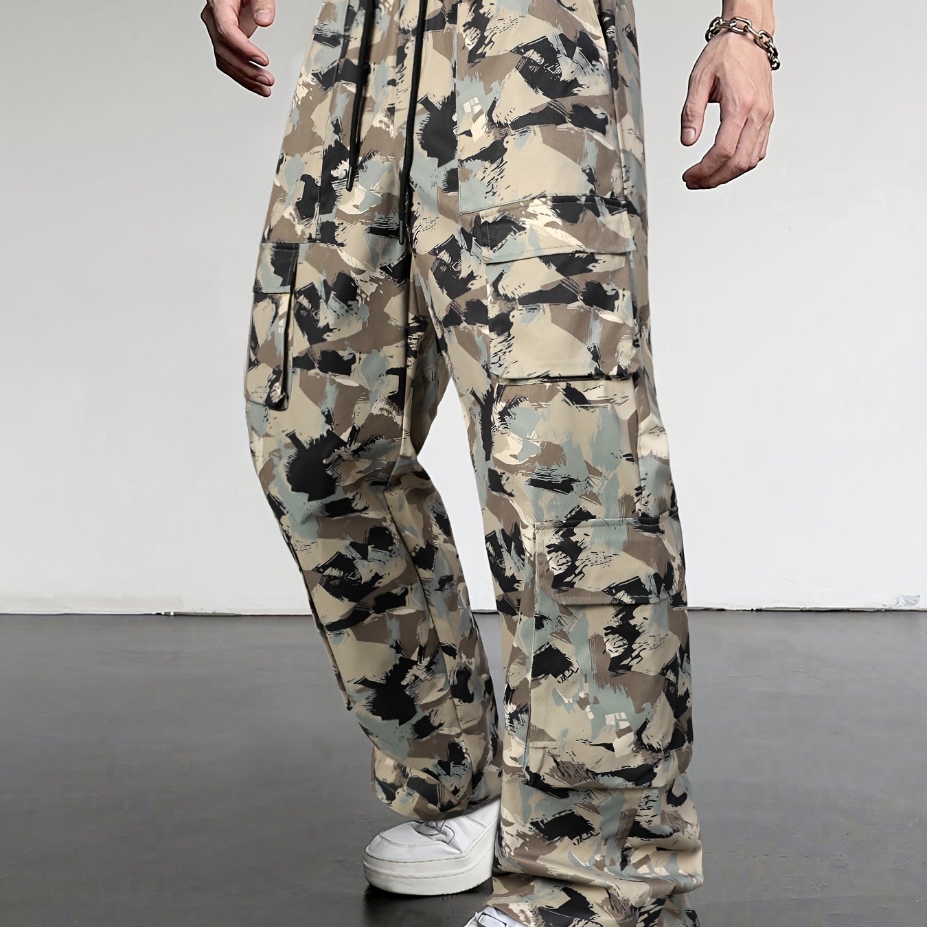 Men's Cargo Pants With Multiple Pockets for All Seasons