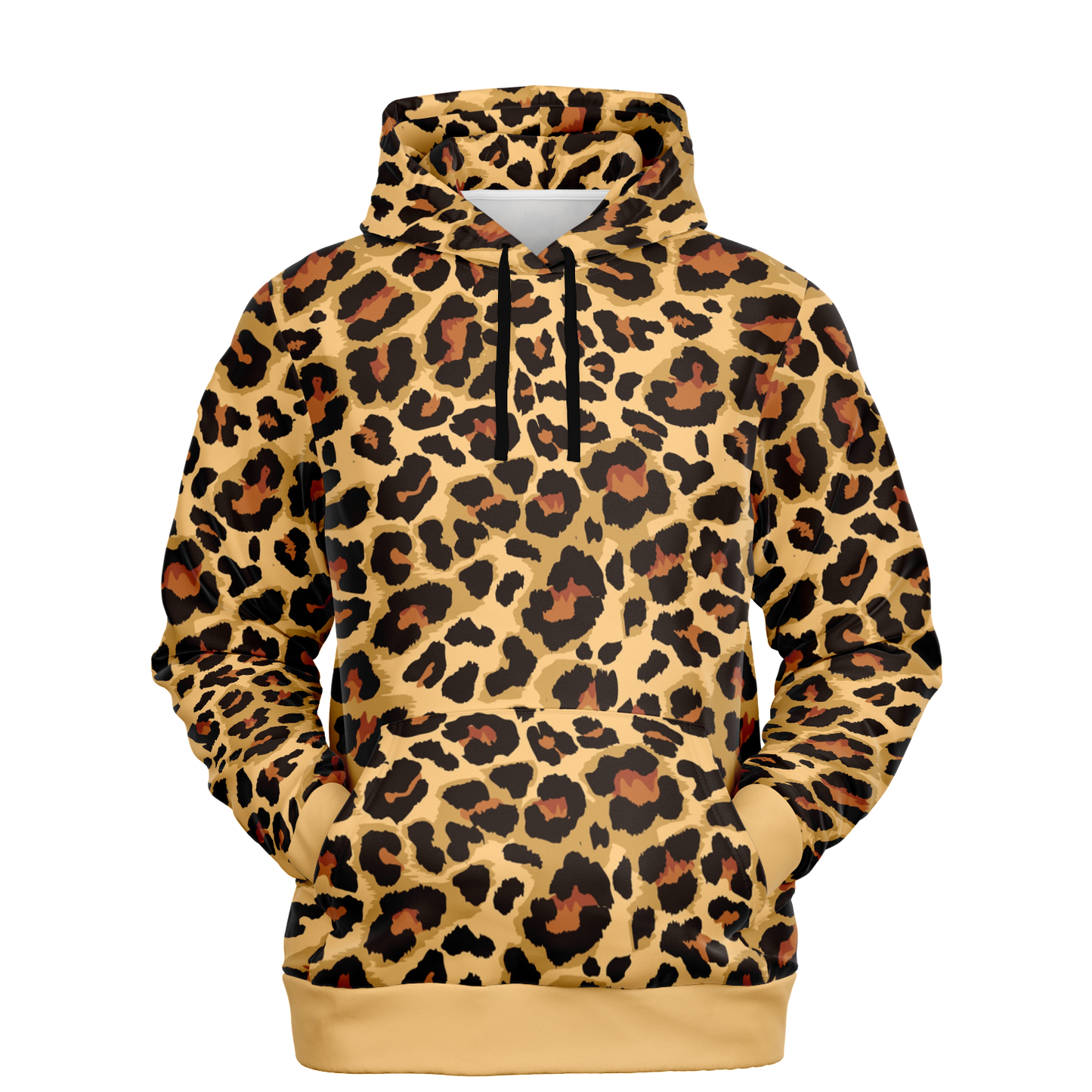 Leopard Hoodie | Classic Brown Pattern | Unisex