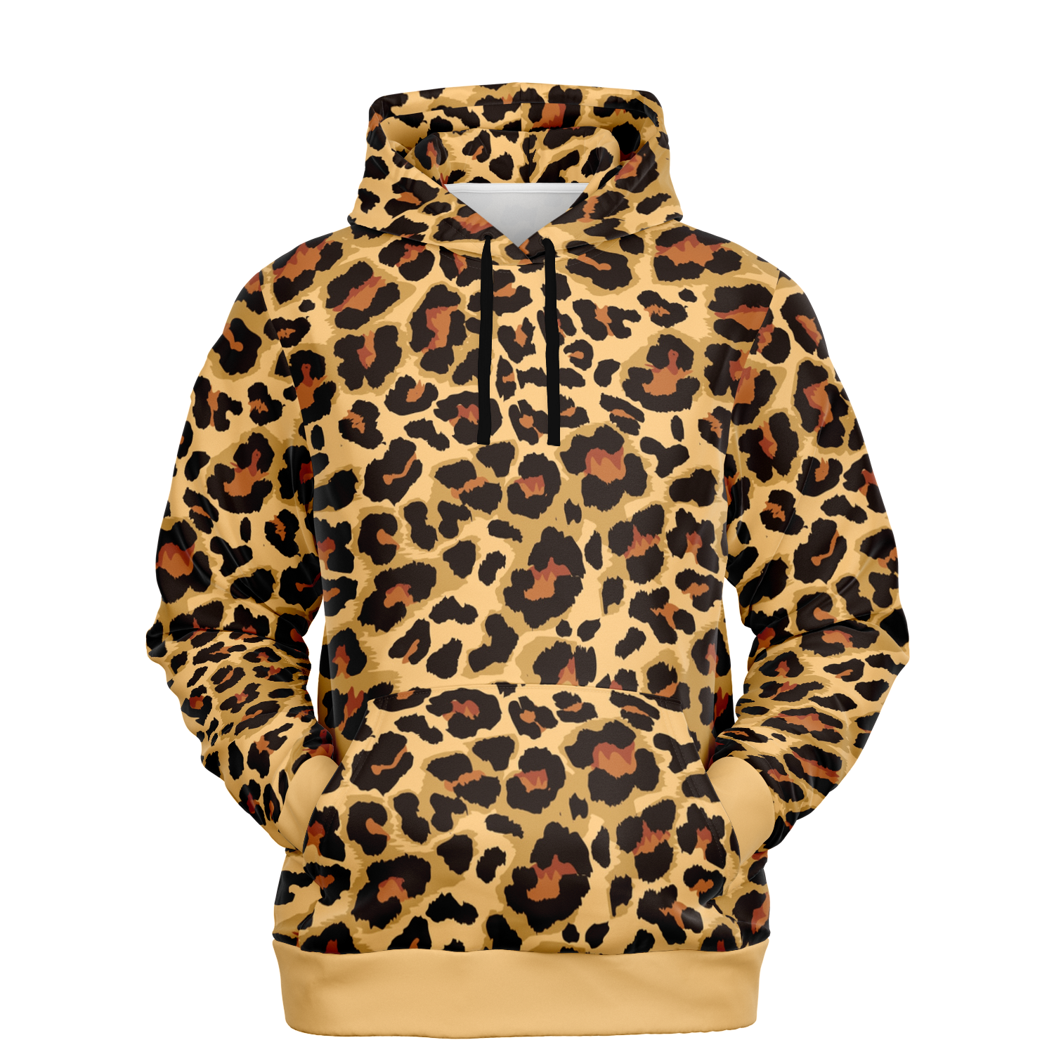 Leopard Hoodie | Classic Brown Pattern | Unisex