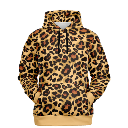 Leopard Hoodie | Classic Brown Pattern | Unisex