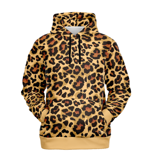 Leopard Hoodie | Classic Brown Pattern | Unisex