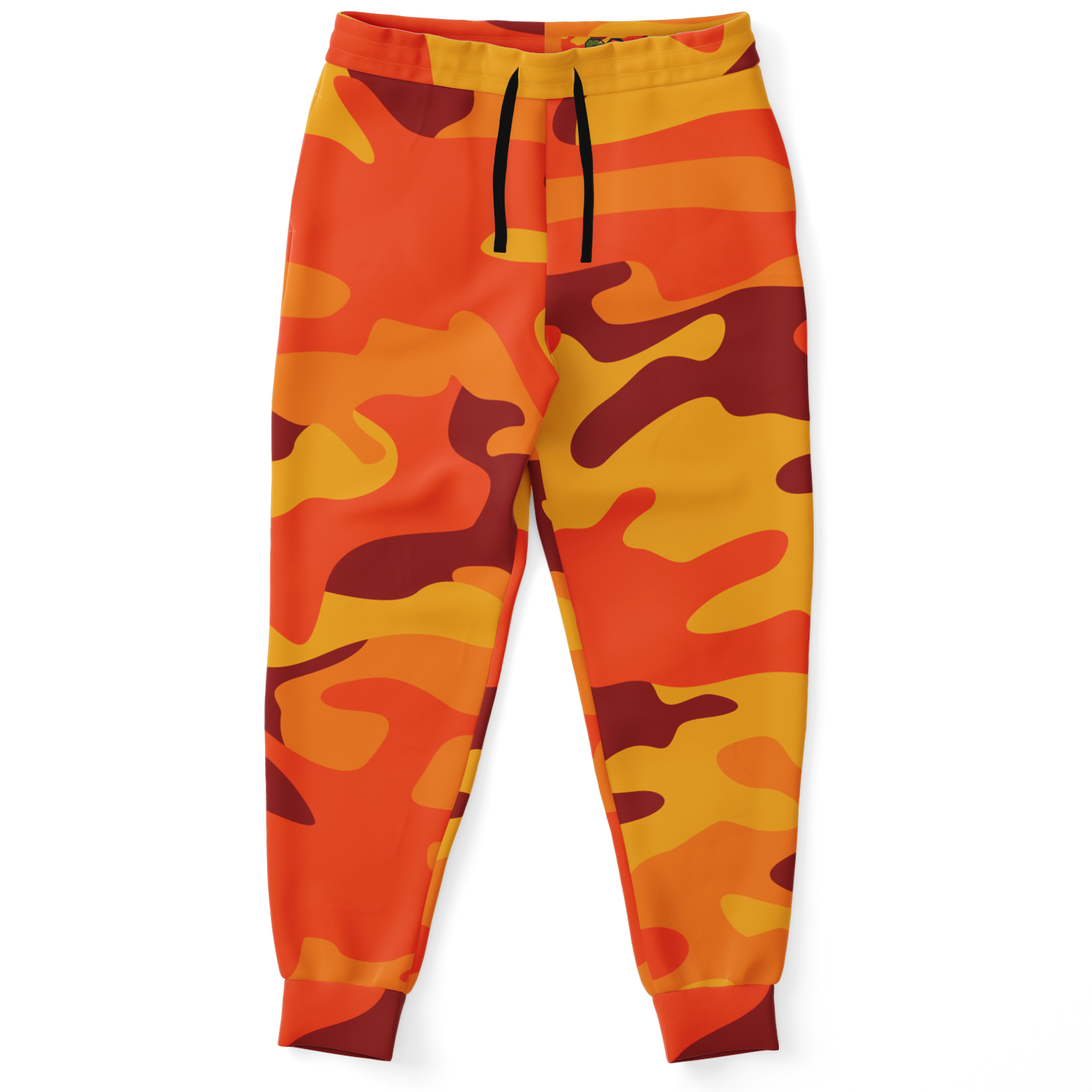 Camo Sweatpants | Unisex | Orange & Red