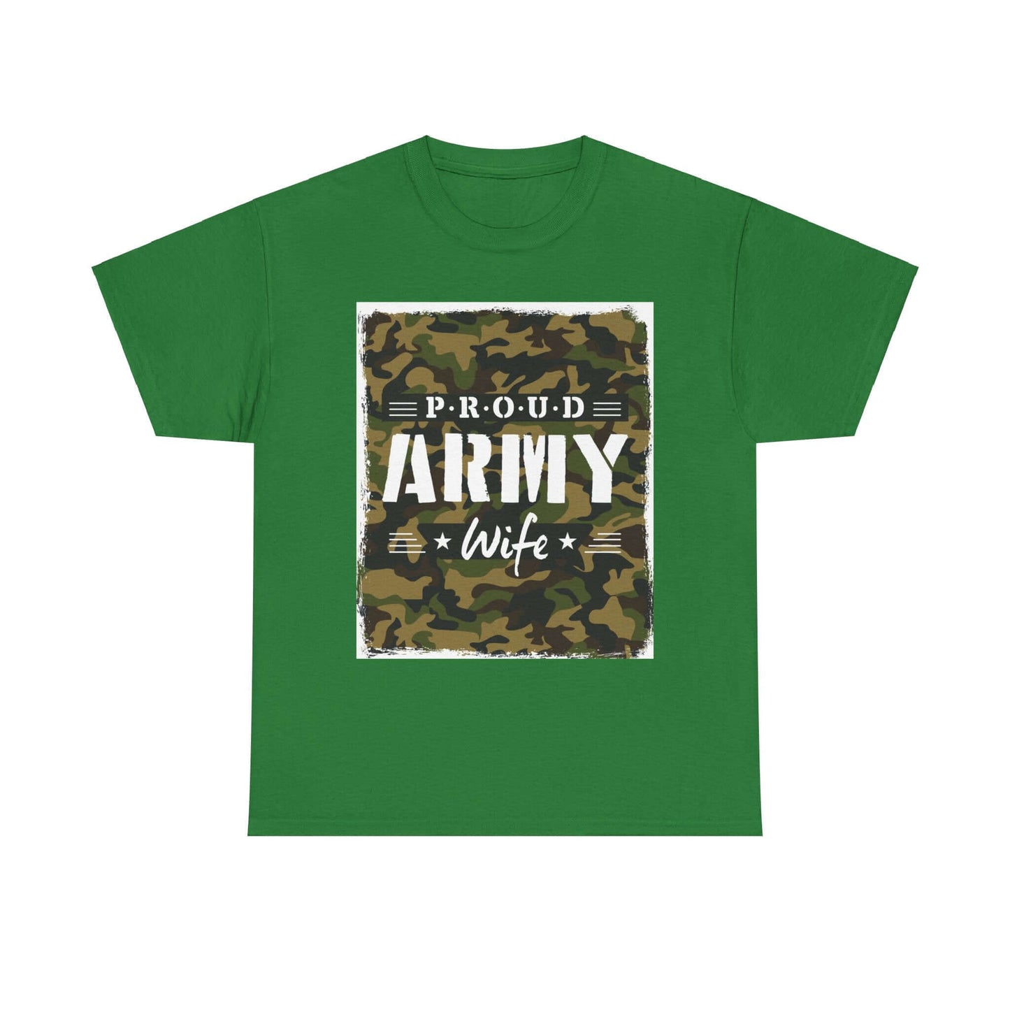 Proud Army Wife Shirt | 2025 Heavy Cotton Tee