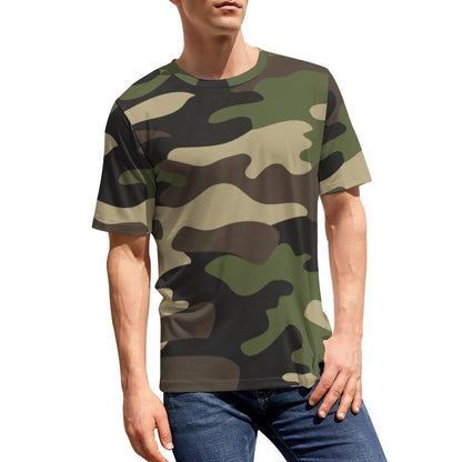 Camo Shirt | Classic Green Camouflage T