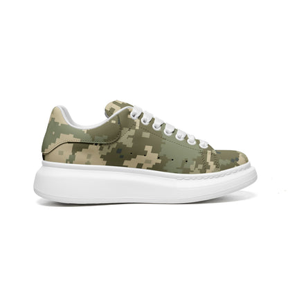 Oversized McQueen Sneakers | Ukraine Green Camo