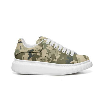 Oversized McQueen Sneakers | Ukraine Green Camo