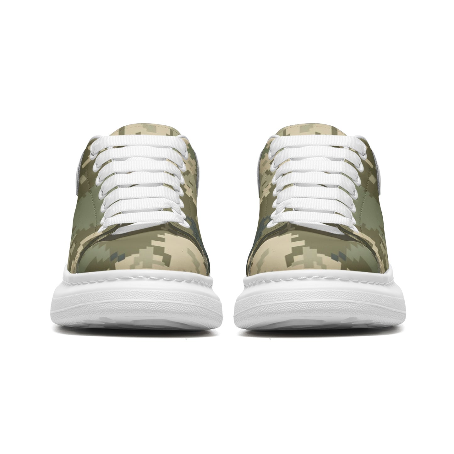 Oversized McQueen Sneakers | Ukraine Green Camo