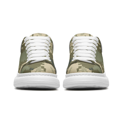 Oversized McQueen Sneakers | Ukraine Green Camo