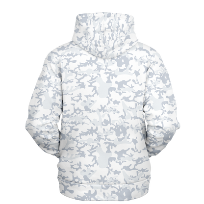 White Camo Hoodie | Army Snow Grunge