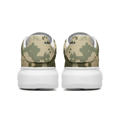 Oversized McQueen Sneakers | Ukraine Green Camo