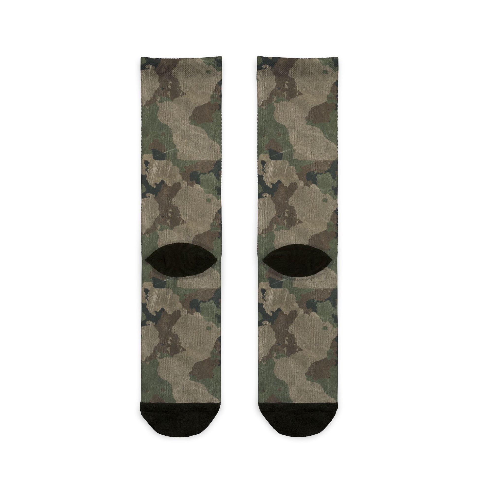 Camo Socks | Dirty Brown | Sublimation Crew