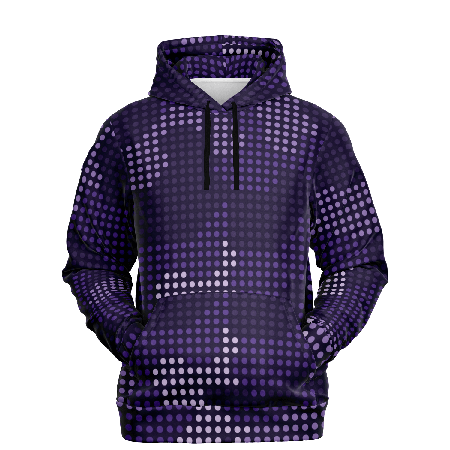 Camo Hoodie | Blue Led Screen Camouflage Pattern