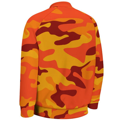 Men's Camo Jacket | Orange & Red Camouflage